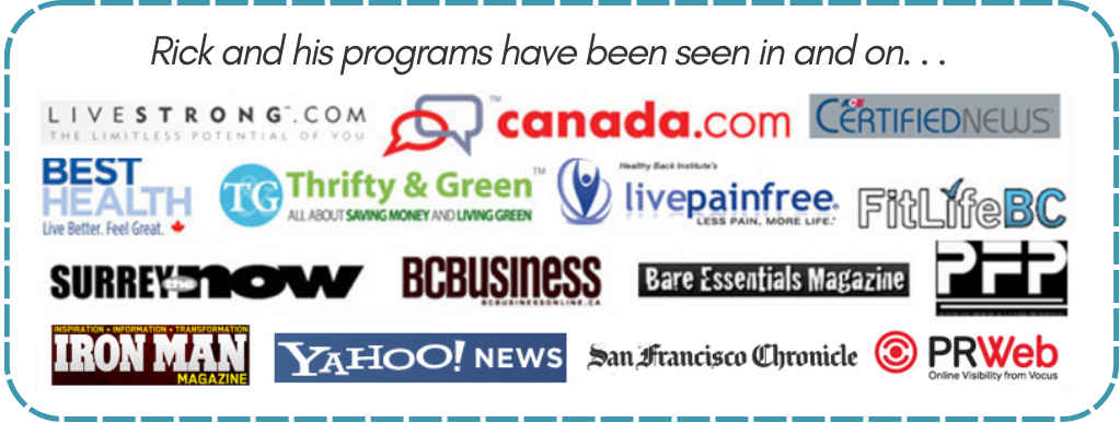 Media logos where product has been featured